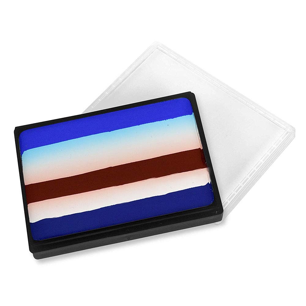 Mehron Makeup Paradise AQ Prisma Blendset (1.75 oz) (PATRIOT) Beauty & Personal Care Mehron