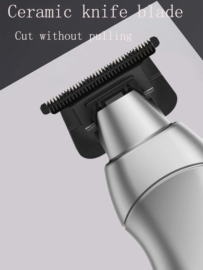 GLESVOWIO Men's Hair Clippers for Professional Trimmer Cordless Rechargeable Powerful Beard Cutting Grooming Tool with 6 Limint Combs Beauty and Personal Care GLESVOWIO