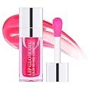 Fovcos Hydrating Lip Oil - Moisturizing, Plumping Lip Gloss Balm With Cherry Tint Beauty & Personal Care Fovcos
