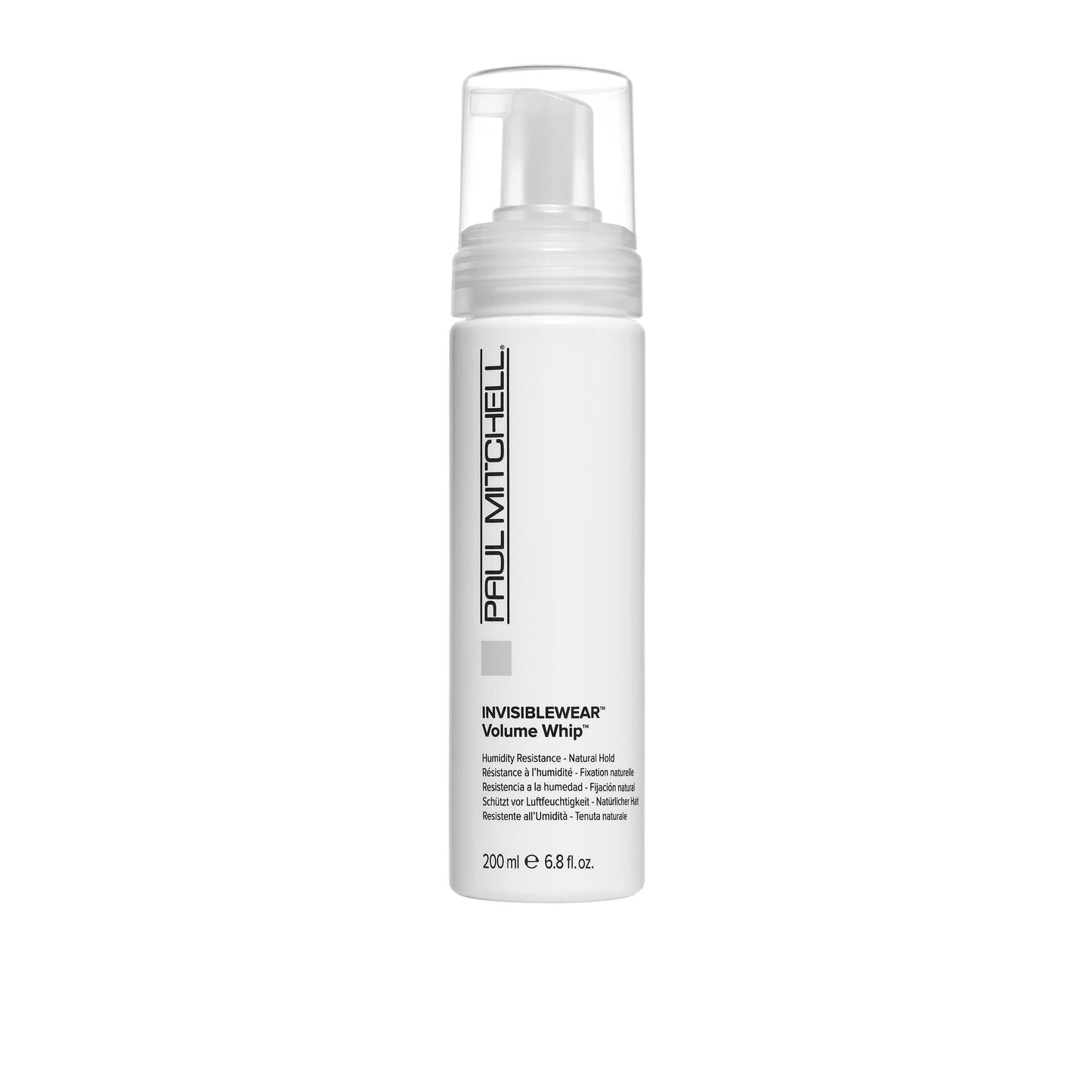 Paul Mitchell Invisiblewear Extra-Body Whip Conditioning Mousse, Humidity Resistance, Natural Finish, For Fine Hair, 6.8 fl. oz Beauty & Personal Care Paul Mitchell
