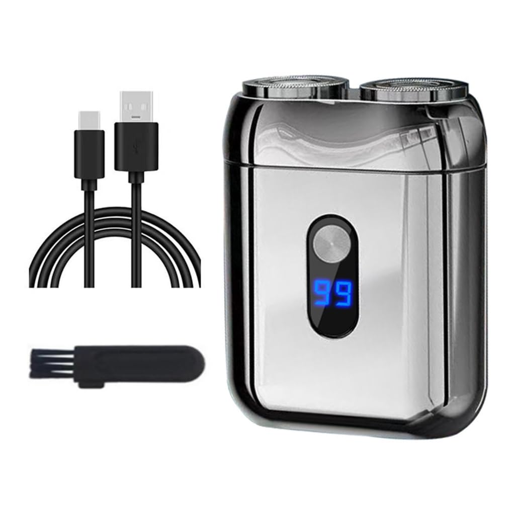 Convenient Double Head Magnetic Charging Shaving Device for Men Entire Body Washable Trimmer for Home Office Or Gym Use Beauty and Personal Care ESTCNK