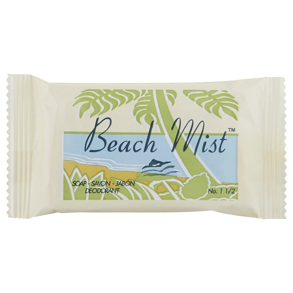 Beach Mist 210150 #1-1/2 Bar Soap (Case of 500) Beauty & Personal Care BEACH MIST