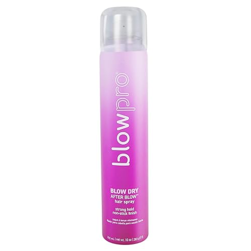 blowpro After Blow Strong Hold Finishing Spray 10oz, Adds Shine, Volume & Frizz Control without Buildup, Soy Protein Helps Strengthen Hair, 100% Beauty & Personal Care blowpro