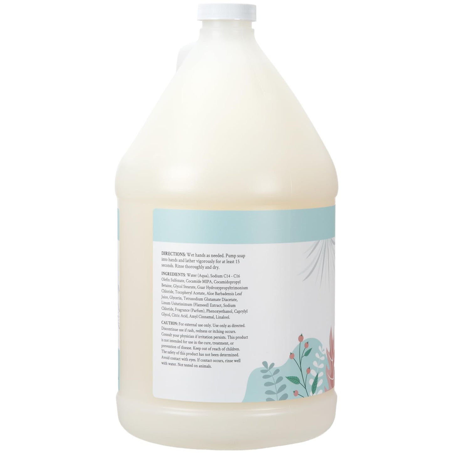 Ginger Lily Farms Botanicals Conditioning Liquid Hand Soap Refill, 100% Vegan & Cruelty-Free, Cucumber Mint Bliss Scent, 1 Gallon (Pack of 4) Beauty & Personal Care Ginger Lily Farms