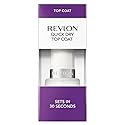 Revlon Top Coat Nail Polish, Quick Dry Nail Polish, Chip Resistant & Longwear Formula, High Shine Finish, Quick Dry Top Coat, Clear, 0.5 Fl Oz Beauty & Personal Care REVLON