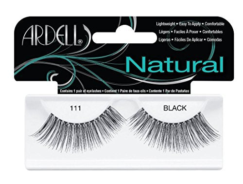 Ardell Natural Lashes 111 - Lightweight, Easy-to-Apply False Eyelashes, Natural Look Strip Lashes, Pack of 4 Beauty & Personal Care Ardell