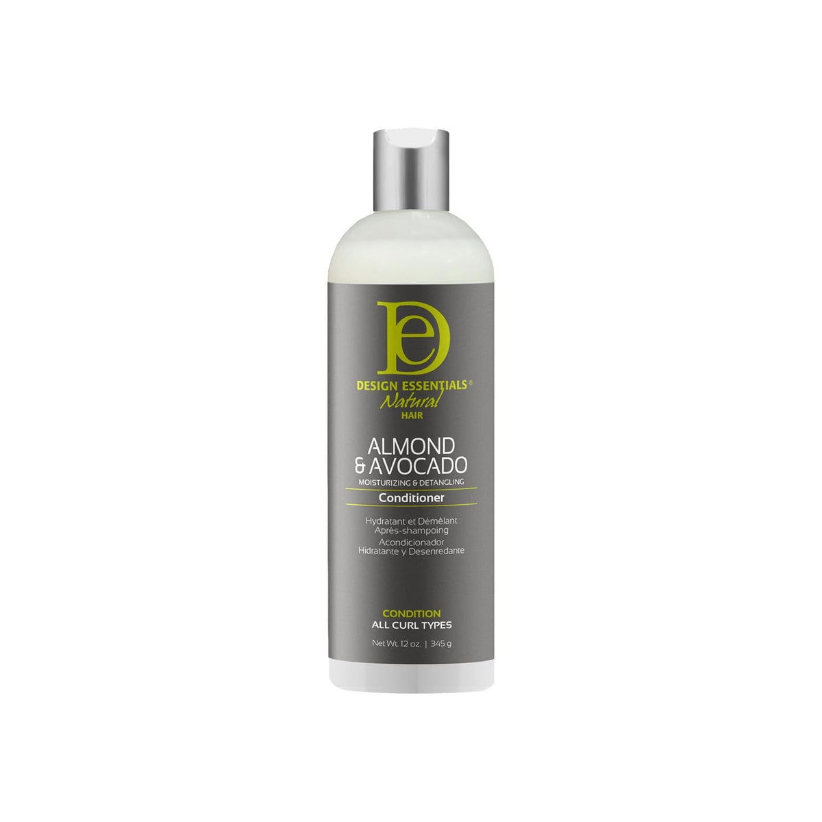 Design Essentials Almond & Avocado Moisturizing & Detangling Conditioner with Shea Butter & Coconut, Conditioner for Natural Hair, 12 oz Beauty & Personal Care Design Essentials