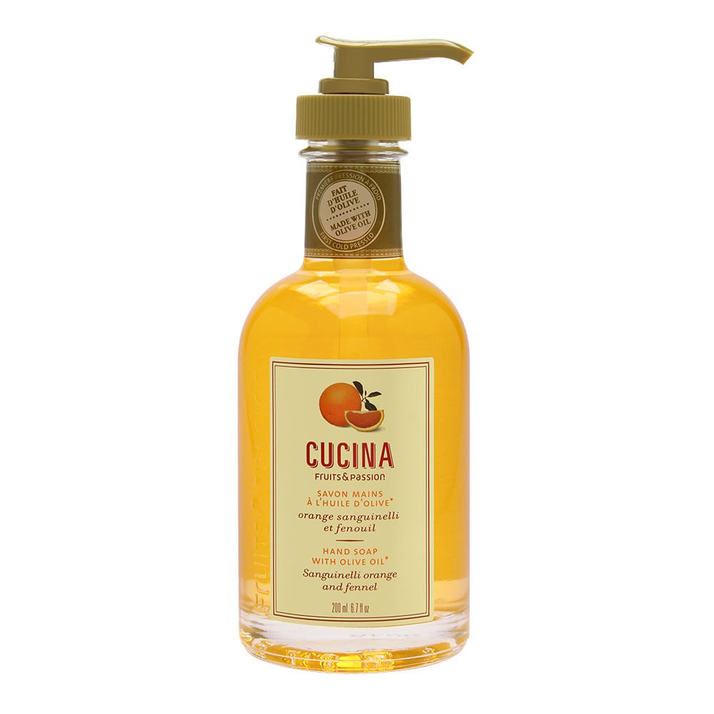 Fruits & Passion Sanguinelli Orange and Fennel Hand Soap 6.7 oz Beauty & Personal Care Fruits and Passion