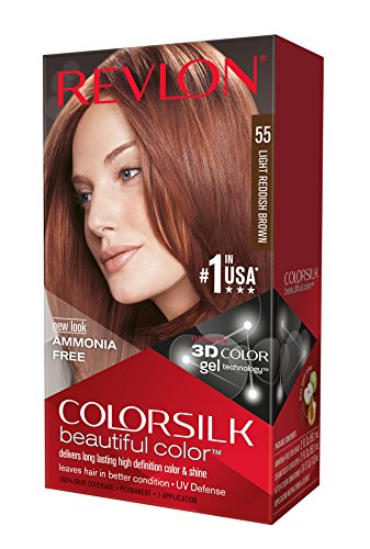 Revlon Colorsilk Haircolor, Light Reddish Brown, 20 Ounces (Pack of 3) Beauty & Personal Care REVLON