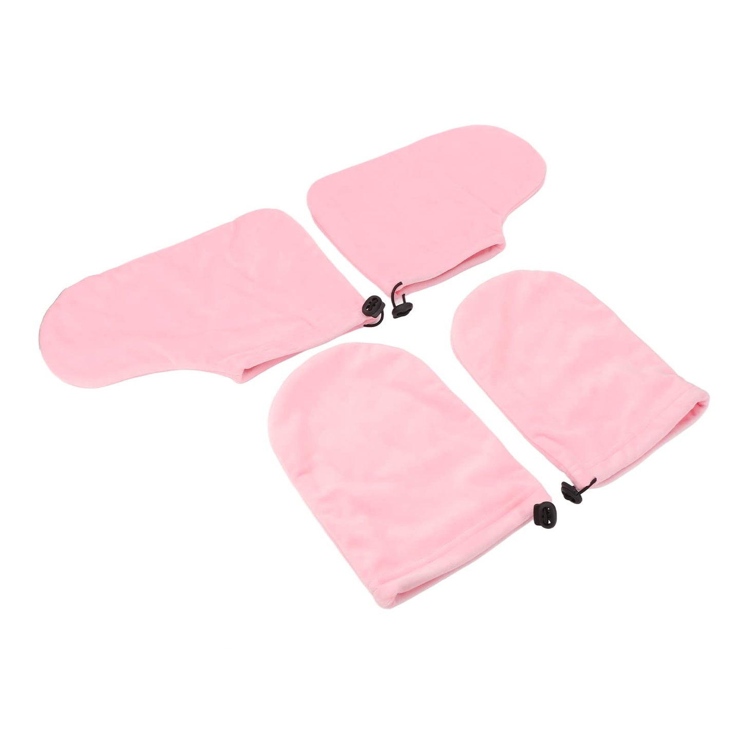 Paraffin Wax Gloves Booties for Women, Thermal Wax Treatment Mitts and Booties, Soft Lint SPA Hand Foot Care Set with Drawstring Closure for Home Beauty and Personal Care EAMWSA