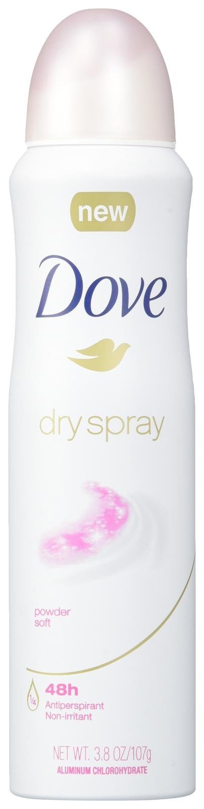 Dove Dry Spray Antiperspirant Deodorant Powder Soft, 3.8 Ounce Beauty and Personal Care Dove