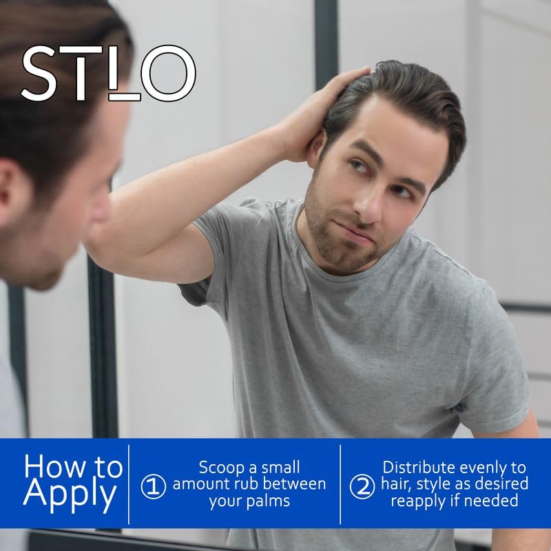 STLO Extreme Pomade Maximum Hold - Medium Shine Hair Pomade for Men, Women and Children Beauty & Personal Care STLO