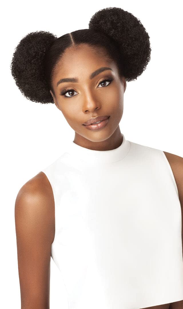 Outre Synthetic Quick Ponytail Afro Puffs Duo - Small