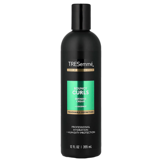 TRESemmé Bouncy Curls Defining Cream, + Coconut, 12 fl oz (355 ml) Beauty & Personal Care TRESemmé