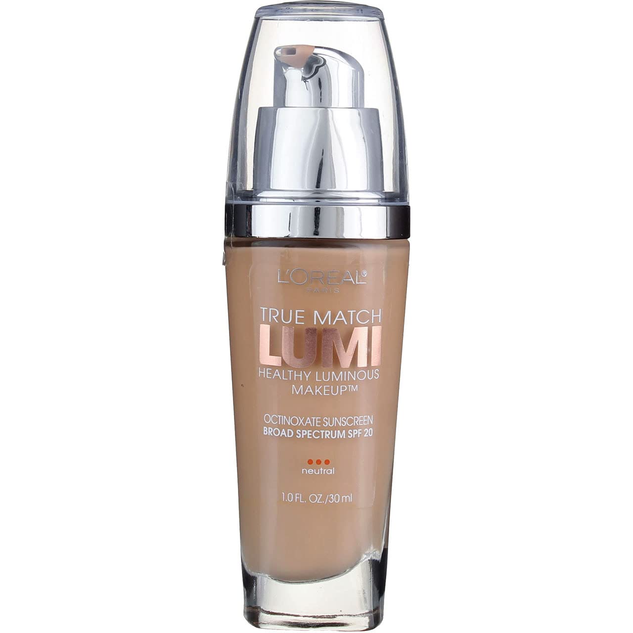 L’Oreal ParisTrue Match Lumi Healthy Luminous Makeup, Soft Ivory/Classic Ivory [N1-2], 1 oz (Pack of 2) Beauty & Personal Care L'Oreal Paris