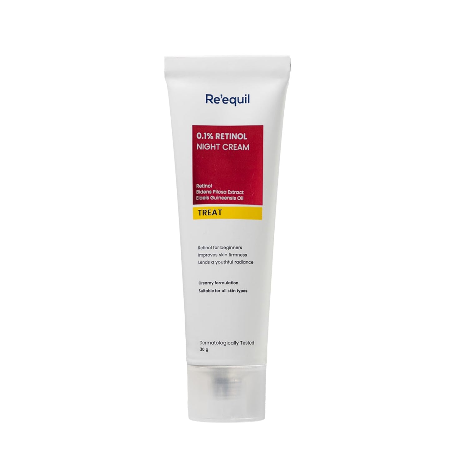 RE' EQUIL 0.1% Retinol Night Cream | Repairs Wrinkles & Fine Lines | Improves Skin Firmness | Beginner Friendly | All Skin Types | 30G Beauty & Personal Care RE' EQUIL
