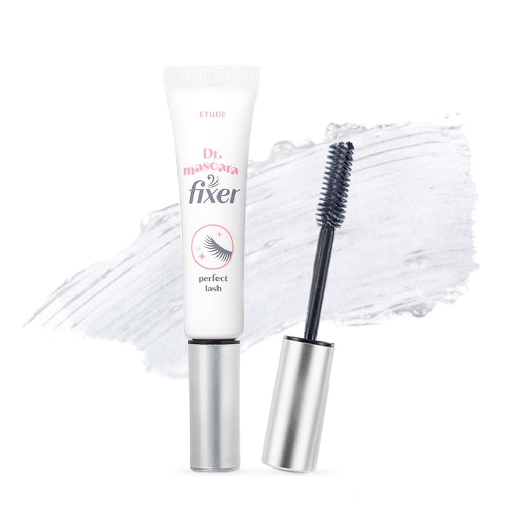 ETUDE Dr. Mascara Fixer For Perfect Lash, clear mascara primer, Korean Mascara Fixer All-Day Curl Hold, Volumizing, Smudge-Proof, Korean Makeup Beauty and Personal Care ETUDE Default Title