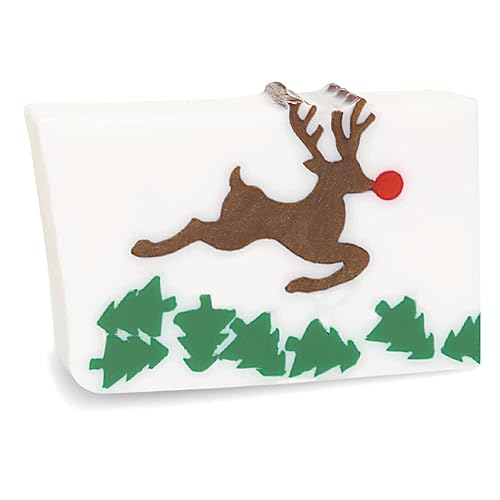 Primal Elements Glycerin Christmas Bar Soap | Helps All Skin Types, Sensitive, Oily & Dry Skin | NO PARABENS, VEGAN, GLUTEN FREE, 100% VEGETABLE BASE Beauty & Personal Care Primal Elements