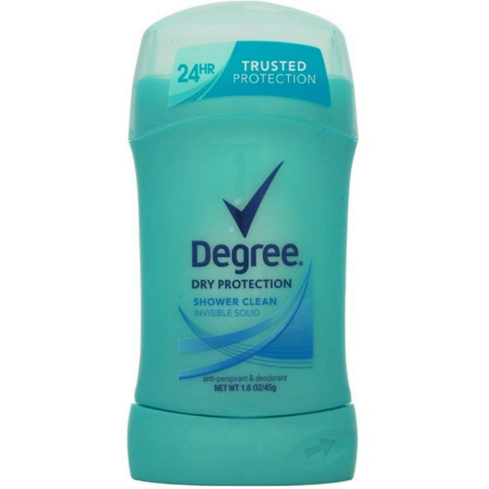 Degree Shower Clean Dry Protection Antiperspirant Deodorant Stick, 1.6 oz (Pack of 2) Beauty & Personal Care Degree