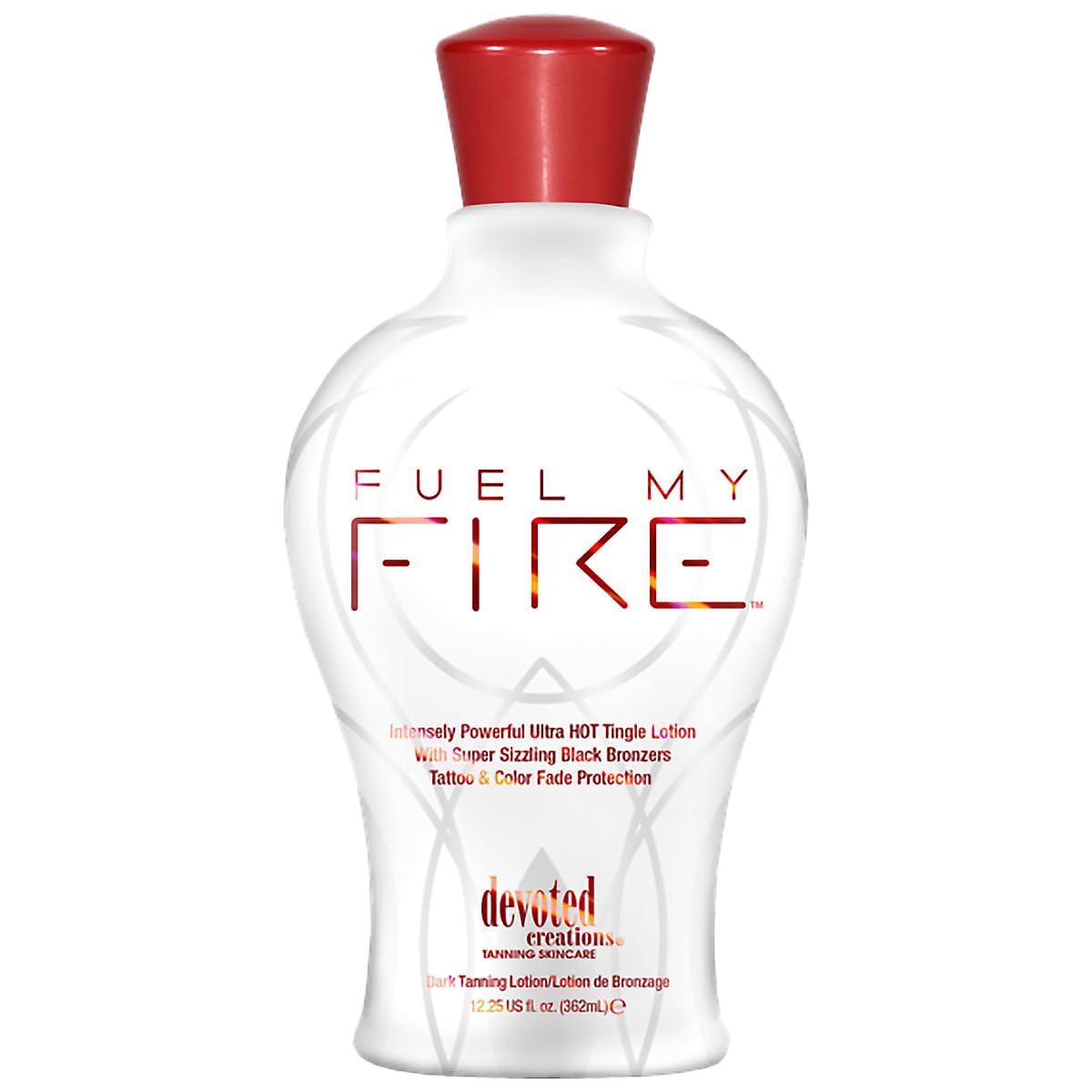Fuel My Fire Super Sizzling Black Bronzing Lotion 12.25oz Beauty & Personal Care Devoted Creations