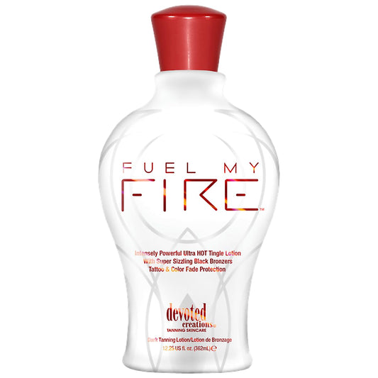 Fuel My Fire Super Sizzling Black Bronzing Lotion 12.25oz Beauty & Personal Care Devoted Creations