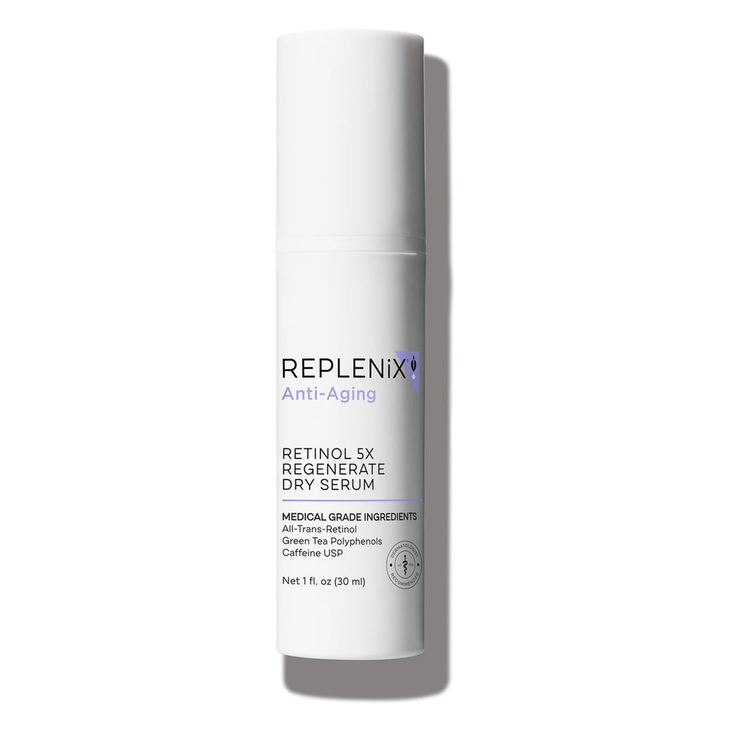 Replenix Anti-Aging Retinol 5X Regenerate Dry Serum, Medical-Grade Quick-Drying Face Serum for Mature Skin (1 fl. oz) Beauty & Personal Care Replenix