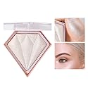 AKARY Face Glitter Blush Pink Shimmer Highlighter Blusher Powder Makeup Cosmetics Facial Contour Corrector Shine Rouge (#01 Pearl White) Beauty & Personal Care AKARY