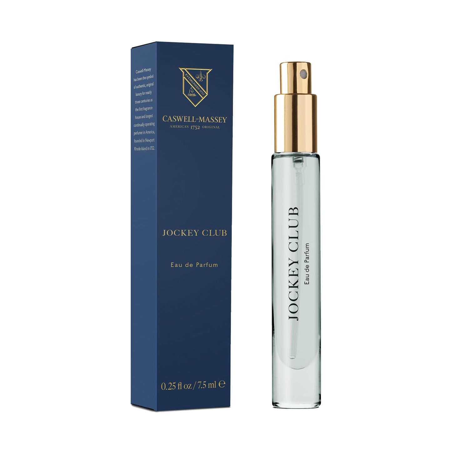 Caswell-Massey Jockey Club Eau de Parfum Spray, Sophisticated Floral Masculine Scent with Carnation, Rose & Dark Amber, Fragrance for Men, Made in Beauty & Personal Care Caswell-Massey