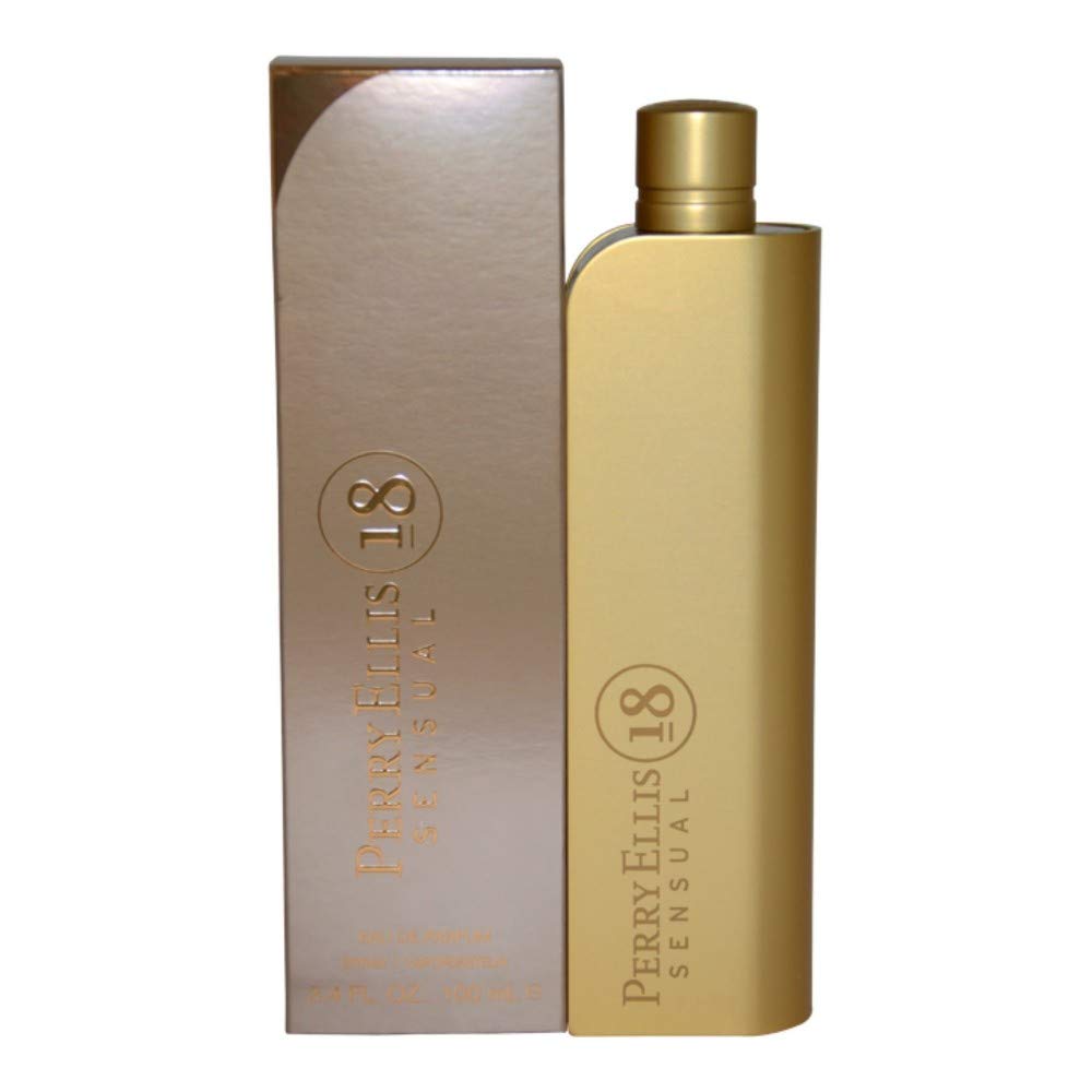 Perry Ellis 18 Sensual for Women Eau De Parfume Spray 3.4 Ounces, Clear Beauty & Personal Care Perry Ellis
