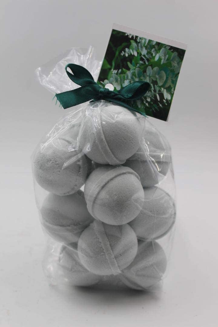Spa Pure Rosemary Mint: Bath Bombs Made in The USA with Shea Butter, Ultra Moisturizing, Great for Dry Skin, (14 Count) Pack of 1 Beauty & Personal Care Spa Pure