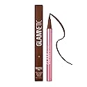 Glamnetic Felt Tip Magnetic Eyeliner Pen - Brown 0.025 fl oz | Brown Smudgeproof & Waterproof Eyeliner Pen, All-Day Hold for Magnetic Eyelashes Beauty & Personal Care Glamnetic