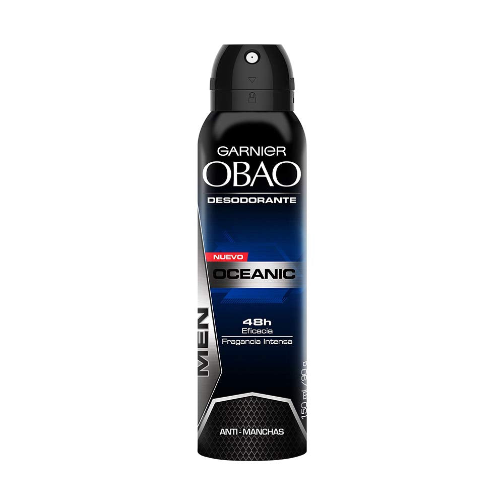 Obao Mens Oceanic Deodorant Spray 150ml - Desodorante Oceanico Aerosol para Hombre (Pack of 1) Beauty and Personal Care Obao