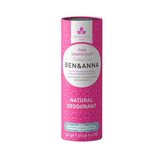 Ben & Anna Soda Deodorant Paper Tube - Pink Grapefruit 1.41 oz Beauty and Personal Care Ben & Anna