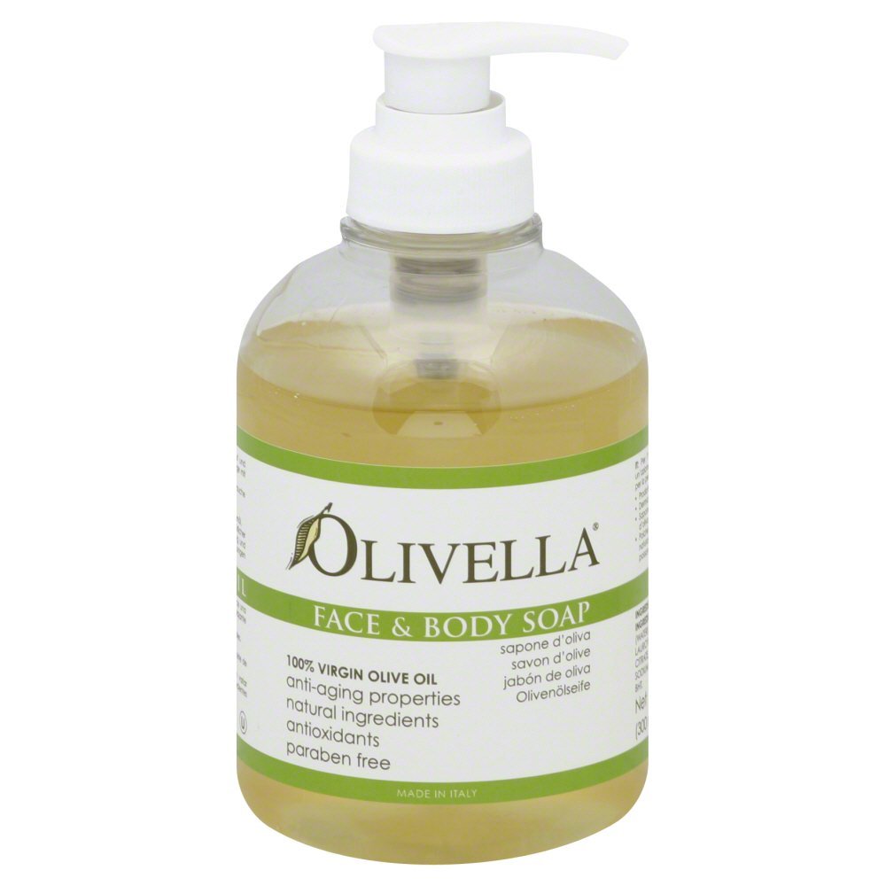 Olivella Virgin Olive Oil Face and Body Liquid Soap 10.14 oz (Pack of 6) Beauty & Personal Care Olivella