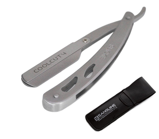 Sanguine® Solid Steel Shaving Razors, Straight Shaving Razor, Cut Throat Shaving Razor Beauty and Personal Care Sanguine