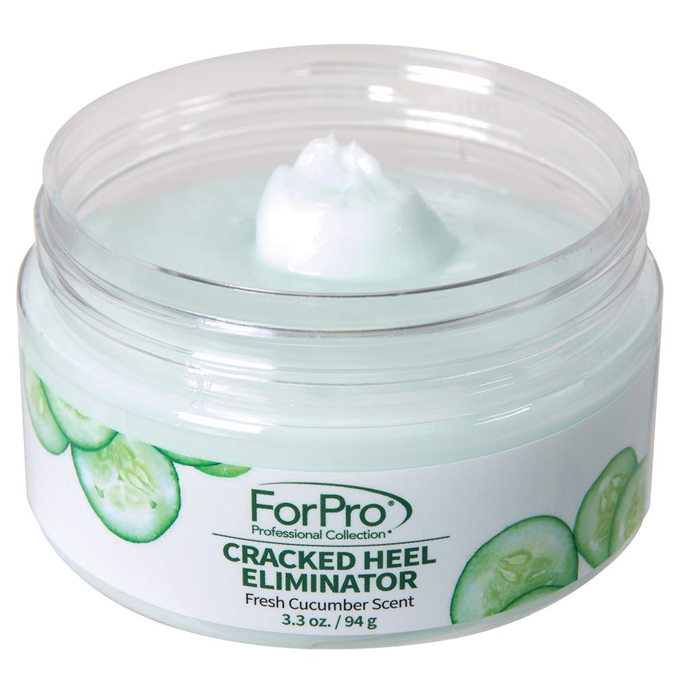 ForPro Professional Collection Cracked Heel Eliminator, Fresh Cucumber Scent, Intensive Repair Treatment for Rough, Dry & Cracked Heels, Reduces Beauty & Personal Care ForPro Professional Collection
