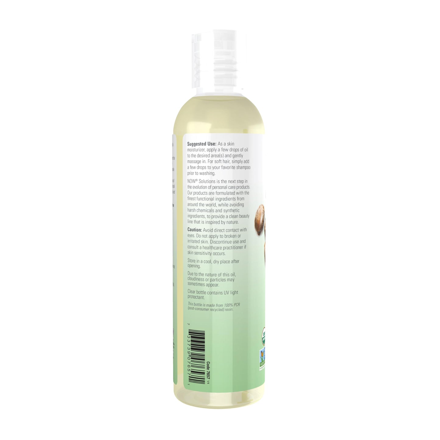 NOW Foods Solutions, Organic Castor Oil, 100% Pure Versatile Skin Care, Multi-Purpose Skin Softener, 8-Ounce Beauty & Personal Care NOW Foods
