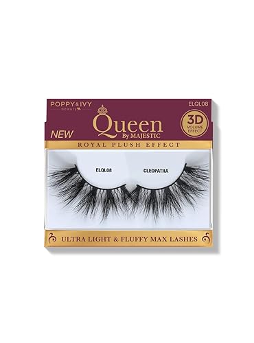 Absolute New York's Poppy & Ivy Queen by Majestic Premium Lashes Beauty & Personal Care Absolute New York