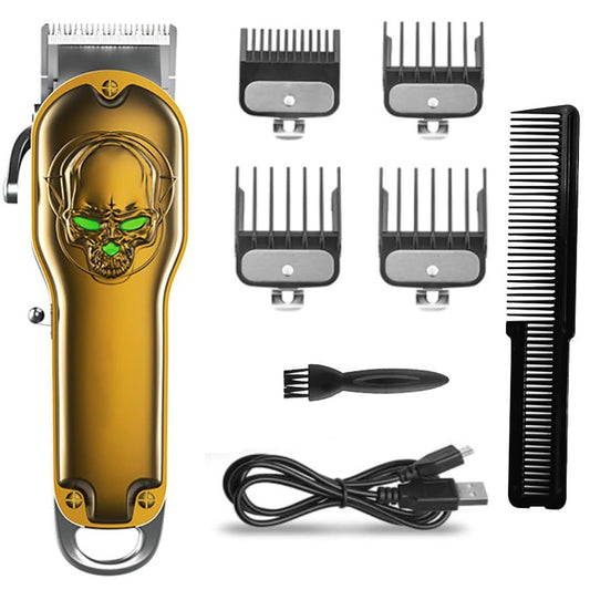 RASRGTRQ Barber Scissors Hair Clippers for Men, All Metal Hairdressing Hair Trimmer for Men Salon Professional Electric Hair Clipper Beard Haircut Beauty and Personal Care RASRGTRQ