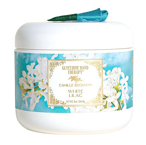 Camille Beckman Glycerine Hand Therapy Cream, White Lilac, 8 Ounce Beauty & Personal Care Camille Beckman