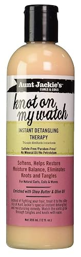 Aunt Jackies Knot On My Watch Detangling Therapy 12 Ounce (354ml) (2 Pack) Beauty & Personal Care Aunt Jackie's
