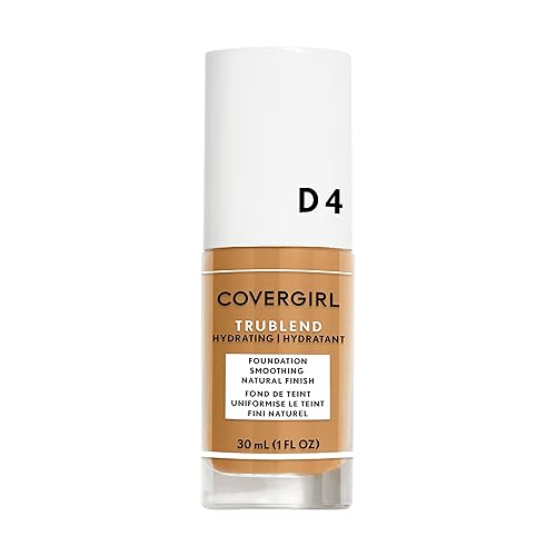 COVERGIRL truBlend Liquid Foundation Makeup Classic Tan D4, 1 oz (packaging may vary) Beauty & Personal Care COVERGIRL