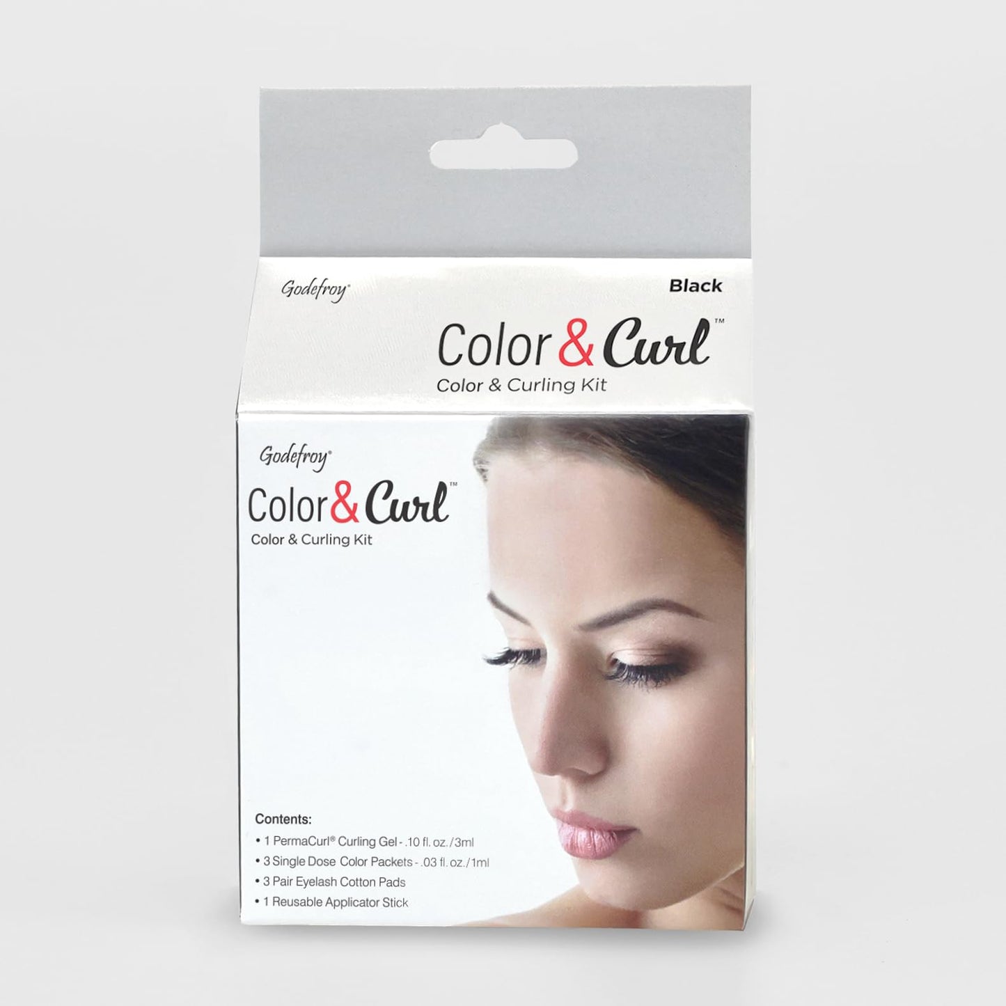 Color & Curl Black Hair Product No Ammonia, No Hydrogen Peroxide, Covers Gray, Long-Lasting, All-Natural Ingredients for Healthy, Vibrant Hair Beauty & Personal Care Godefroy