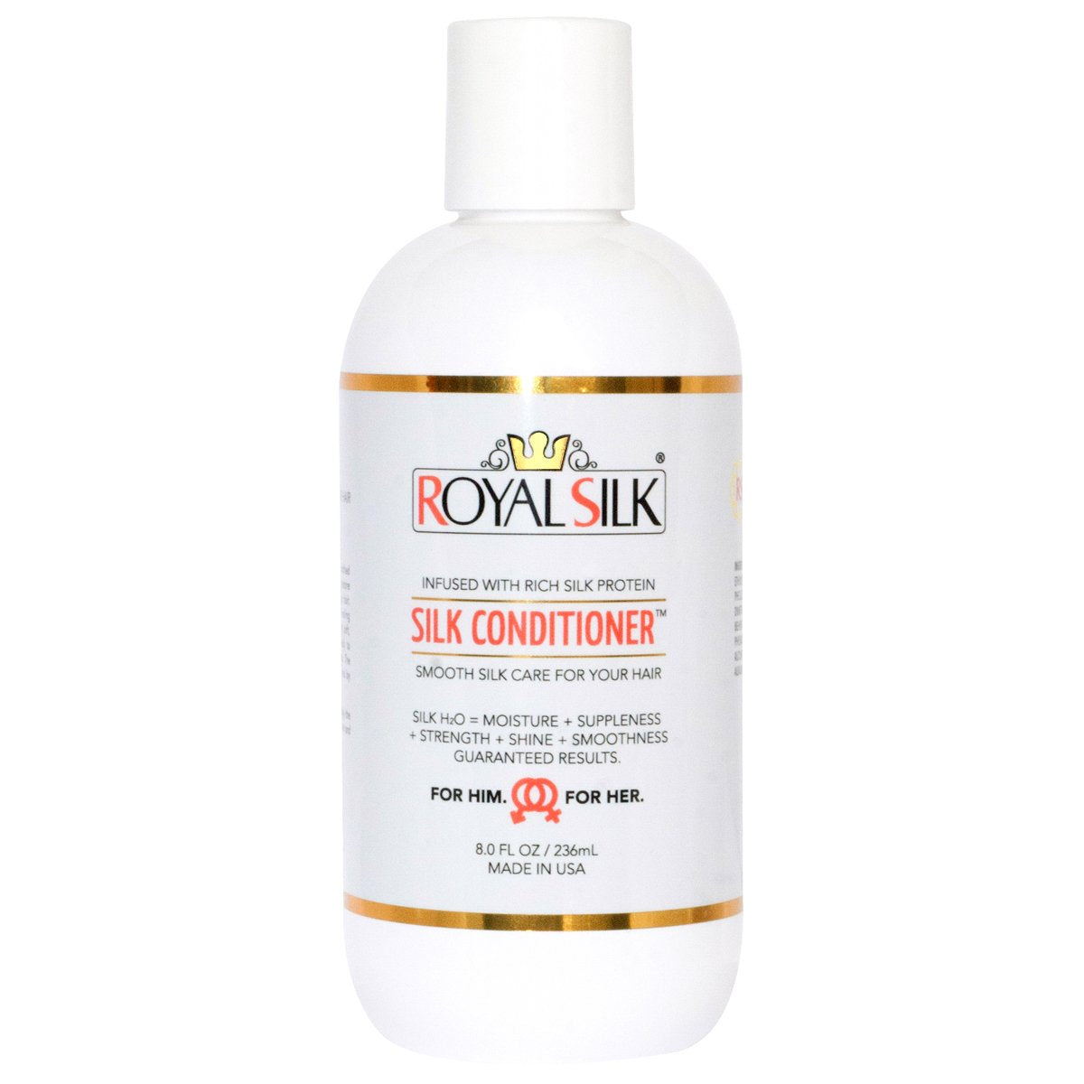 Royal Silk The Original Silk Conditioner Smooth as Silk for Hair Like Silk = Soft, Creamy, Fragrant, Smoothing, Hydrating, Lubricating + Superb