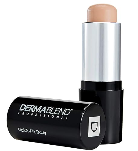 Dermablend Quick-Fix Body Makeup Full Coverage Foundation Stick, Water-Resistant Body Concealer for Imperfections & Tattoos, 0.42 Oz Beauty & Personal Care Dermablend