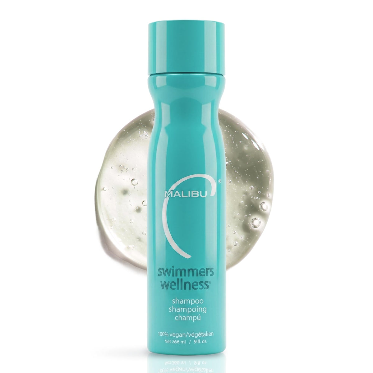 Malibu C Swimmers Wellness Clarifying Shampoo for Chlorine & Hair Build Up - Adults & Kids Swim Shampoo to Help Protect Against Pool Element Damage,