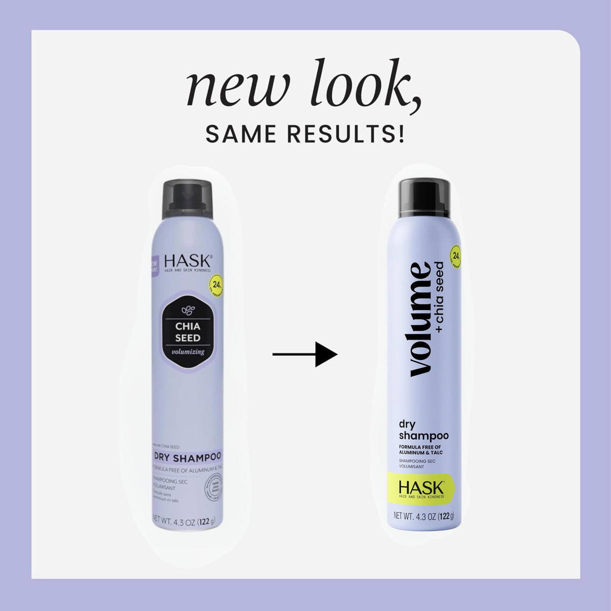HASK Volumizing Chia Seed Dry Shampoo, 8.1 oz