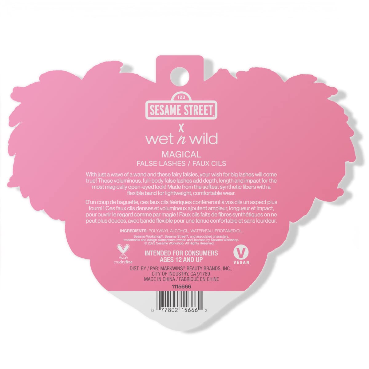 wet n wild x Sesame Street, Magical False Lashes Beauty & Personal Care wet n wild