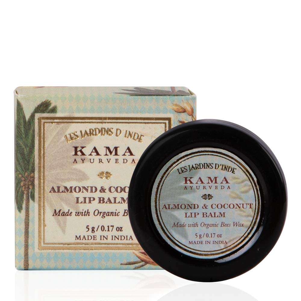 Kama Ayurveda Almond and Coconut Lip Balm, 5g Beauty and Personal Care KAMA AYURVEDA