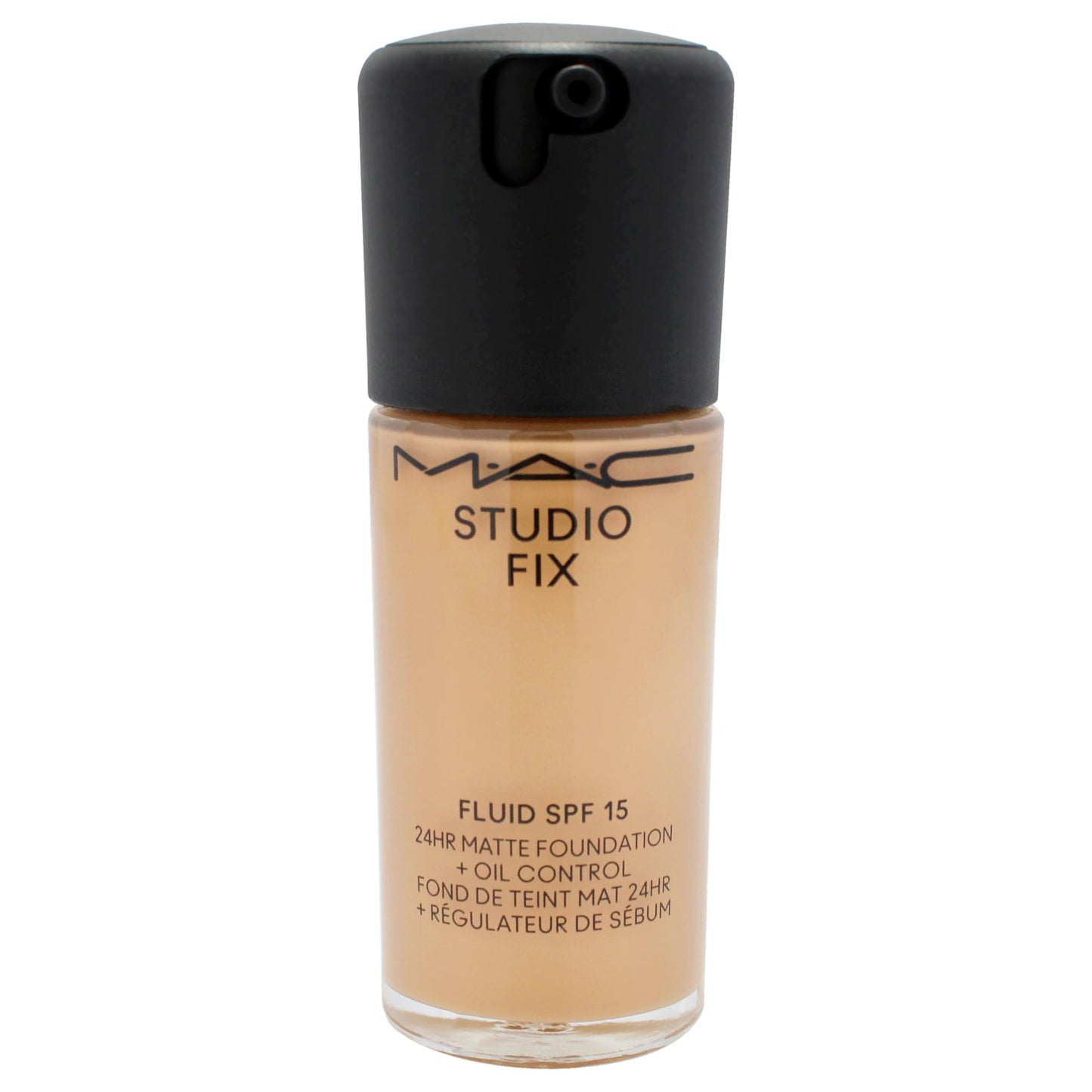 Studio Fix Fluid SPF 15 24Hr Matte Foundation Plus Oil Control - NC40 by MAC for Women - 1 oz Foundation Beauty & Personal Care MAC